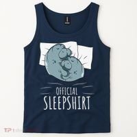 Manatee Sea Cow Sleeps Official Sleepshirt Tank Top thumb 2