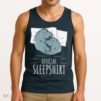 Manatee Sea Cow Sleeps Official Sleepshirt Tank Top thumb 3