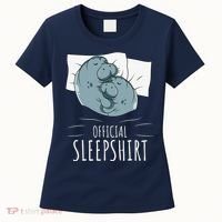 Manatee Sea Cow Sleeps Official Sleepshirt Women's T-Shirt thumb 0