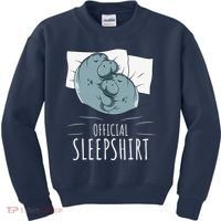 Manatee Sea Cow Sleeps Official Sleepshirt Kids Sweatshirt thumb 0
