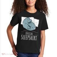 Manatee Sea Cow Sleeps Official Sleepshirt Kids T-Shirt thumb 2