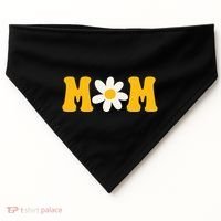 Mom Sunflower Cute Mothers Day USA-Made Doggie Bandana thumb 0