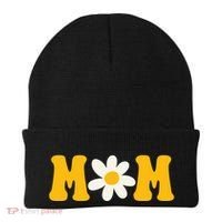 Mom Sunflower Cute Mothers Day Beanie thumb 0