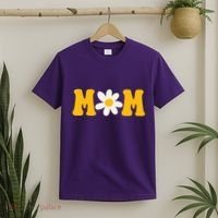 Mom Sunflower Cute Mothers Day T-Shirt thumb 2