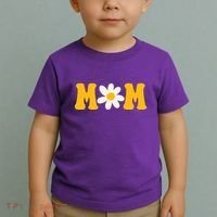 Mom Sunflower Cute Mothers Day Toddler T-Shirt thumb 2