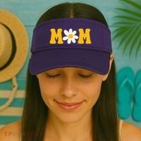 Mom Sunflower Cute Mothers Day Visor thumb 2