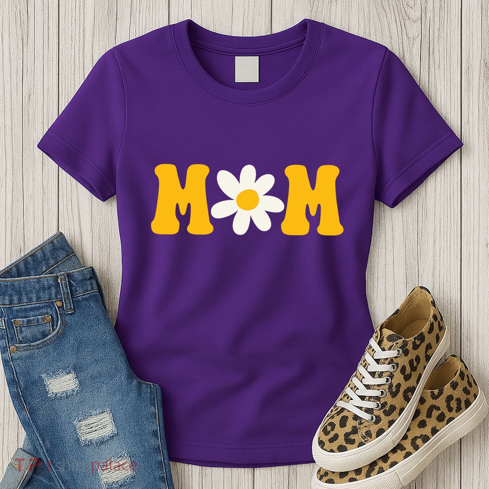 Mom Sunflower Cute Mothers Day Women's T-Shirt