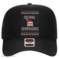 Merry Sharkmas Christmas Funny Shark Ugly Xmas Hat thumb 0