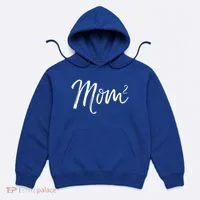 Mom Squared Cute Twin Mom Second Announcet Mom^2 Gift Hoodie thumb 0