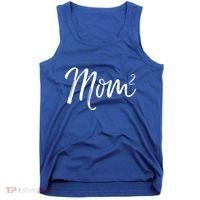 Mom Squared Cute Twin Mom Second Announcet Mom^2 Gift Tank Top thumb 0