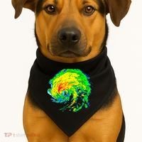 Meteorologist Storm Chasing Weather Radar Image USA-Made Doggie Bandana thumb 1