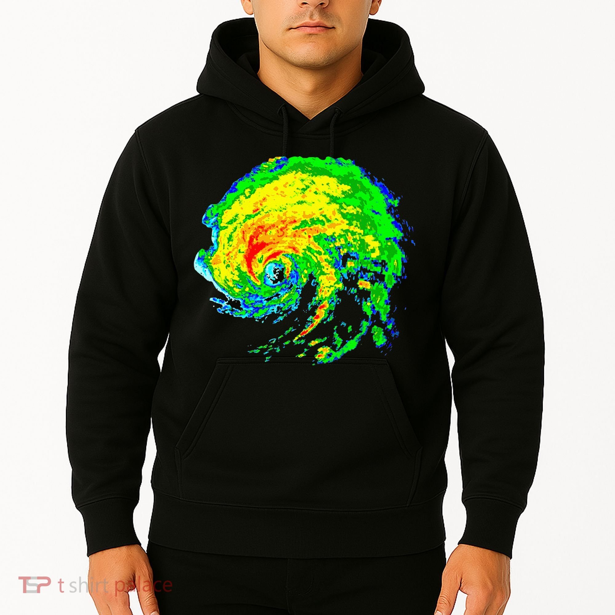 Meteorologist Storm Chasing Weather Radar Image Hoodie