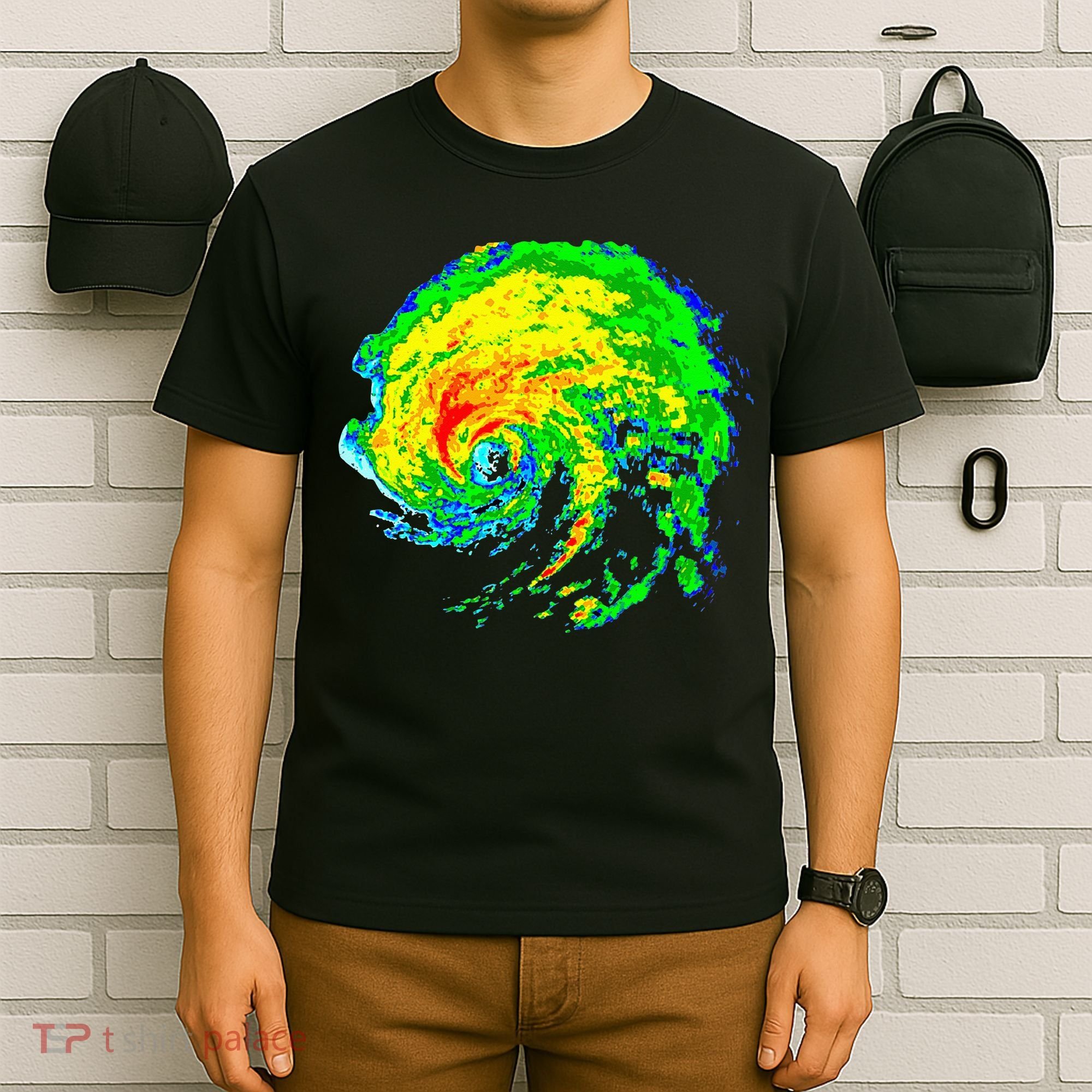 Meteorologist Storm Chasing Weather Radar Image T-Shirt
