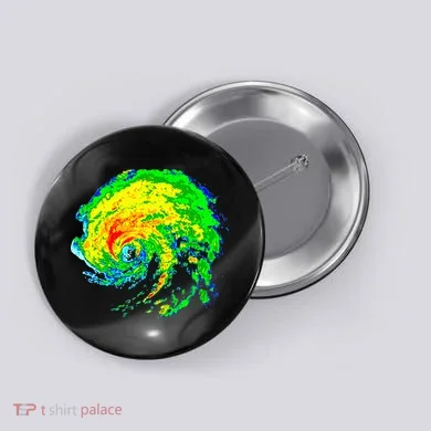 Meteorologist Storm Chasing Weather Radar Image Button