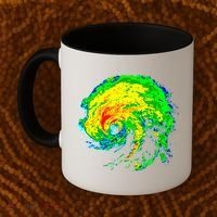 Meteorologist Storm Chasing Weather Radar Image Coffee Mug thumb 2