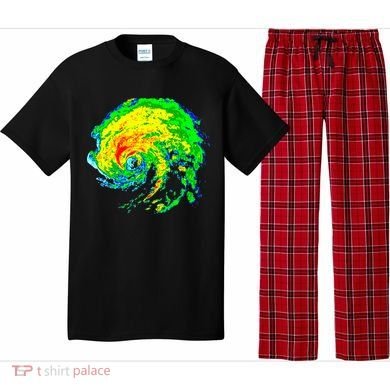 Meteorologist Storm Chasing Weather Radar Image Pajama Set