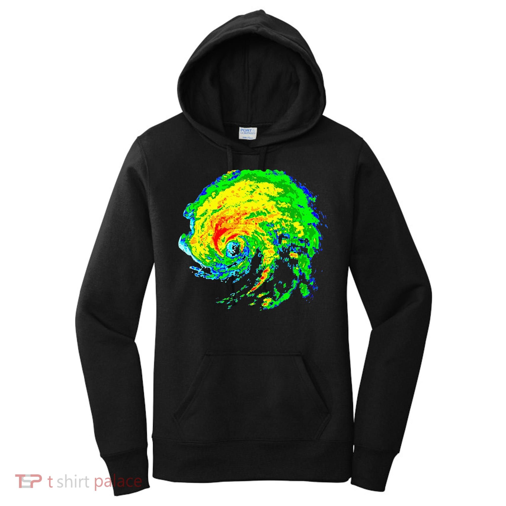 Meteorologist Storm Chasing Weather Radar Image Women's Hoodie