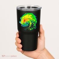 Meteorologist Storm Chasing Weather Radar Image Tumbler thumb 2
