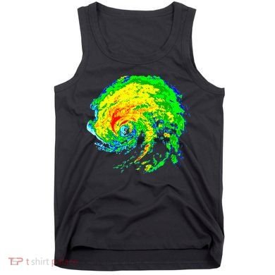 Meteorologist Storm Chasing Weather Radar Image Tank Top
