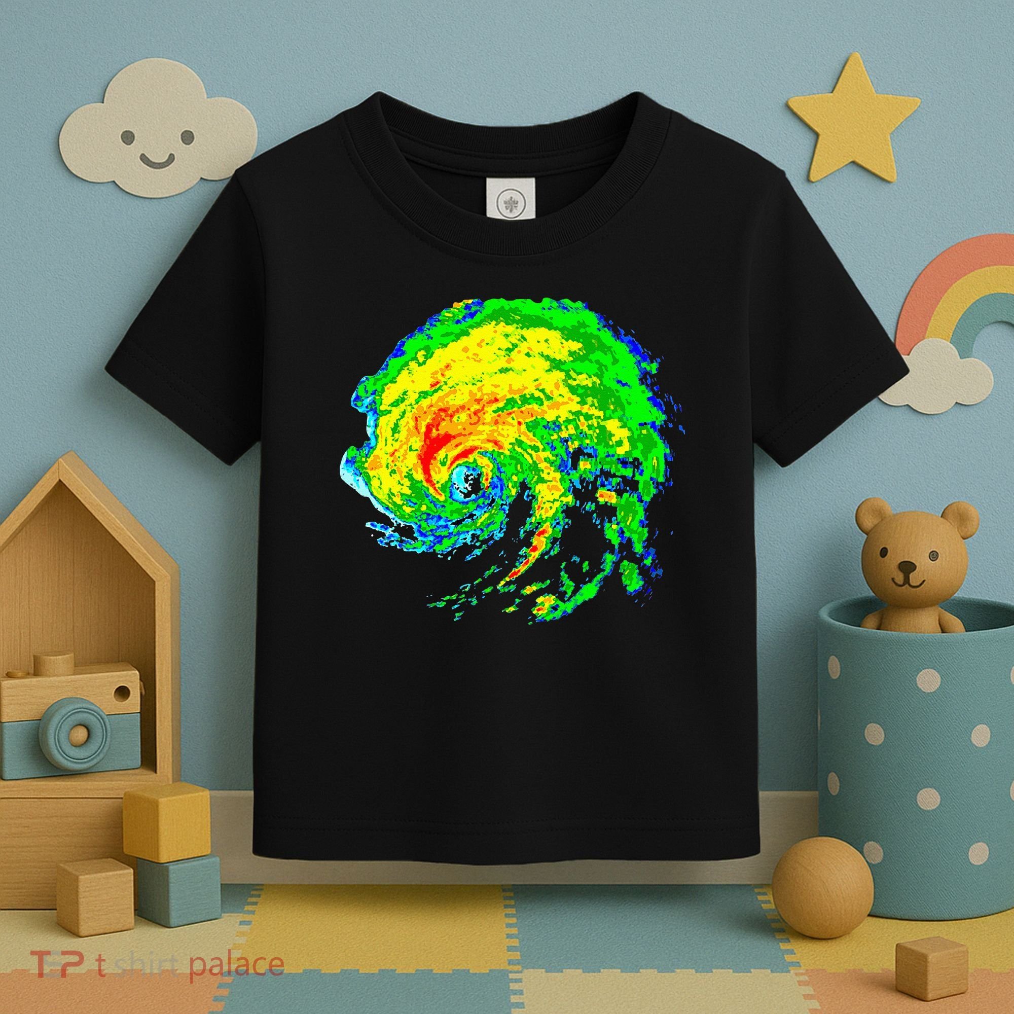Meteorologist Storm Chasing Weather Radar Image Toddler T-Shirt