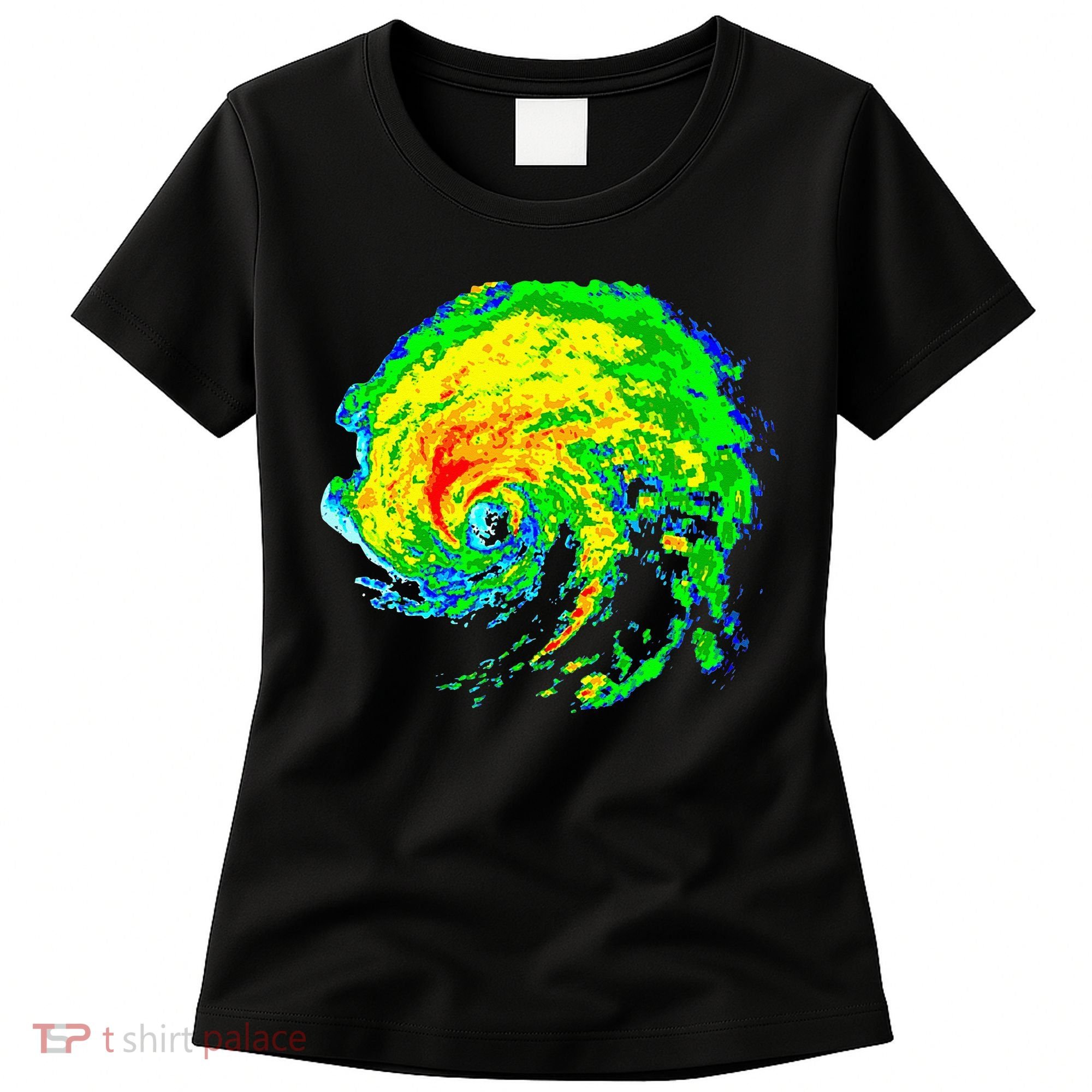 Meteorologist Storm Chasing Weather Radar Image Women's T-Shirt