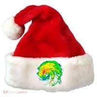 Meteorologist Storm Chasing Weather Radar Image Santa Hat thumb 0