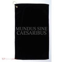 Mundus Sine Caesaribus Tee Mundus Sine Caesaribus Golf Towel thumb 0
