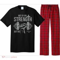 My Strength Christian Bible Gym Workout Weightlifting  Pajama Set thumb 0