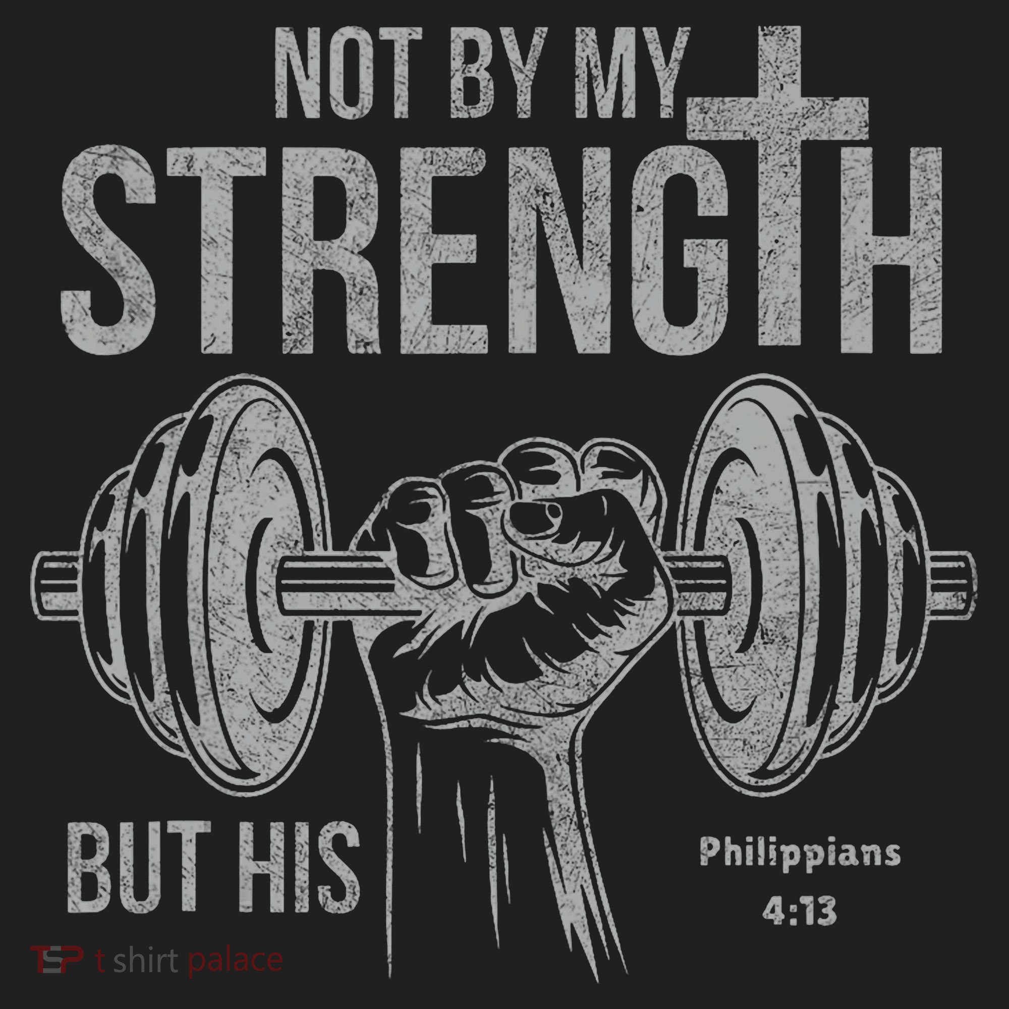 My Strength Christian Bible Gym Workout Weightlifting  Hat