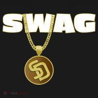 Mens Swags Chain San Diego SD Baseball Home Run Kids Boys Polo thumb 3