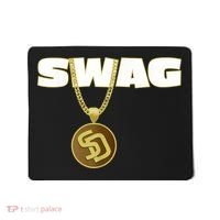 Mens Swags Chain San Diego SD Baseball Home Run Kids Boys Mousepad thumb 0