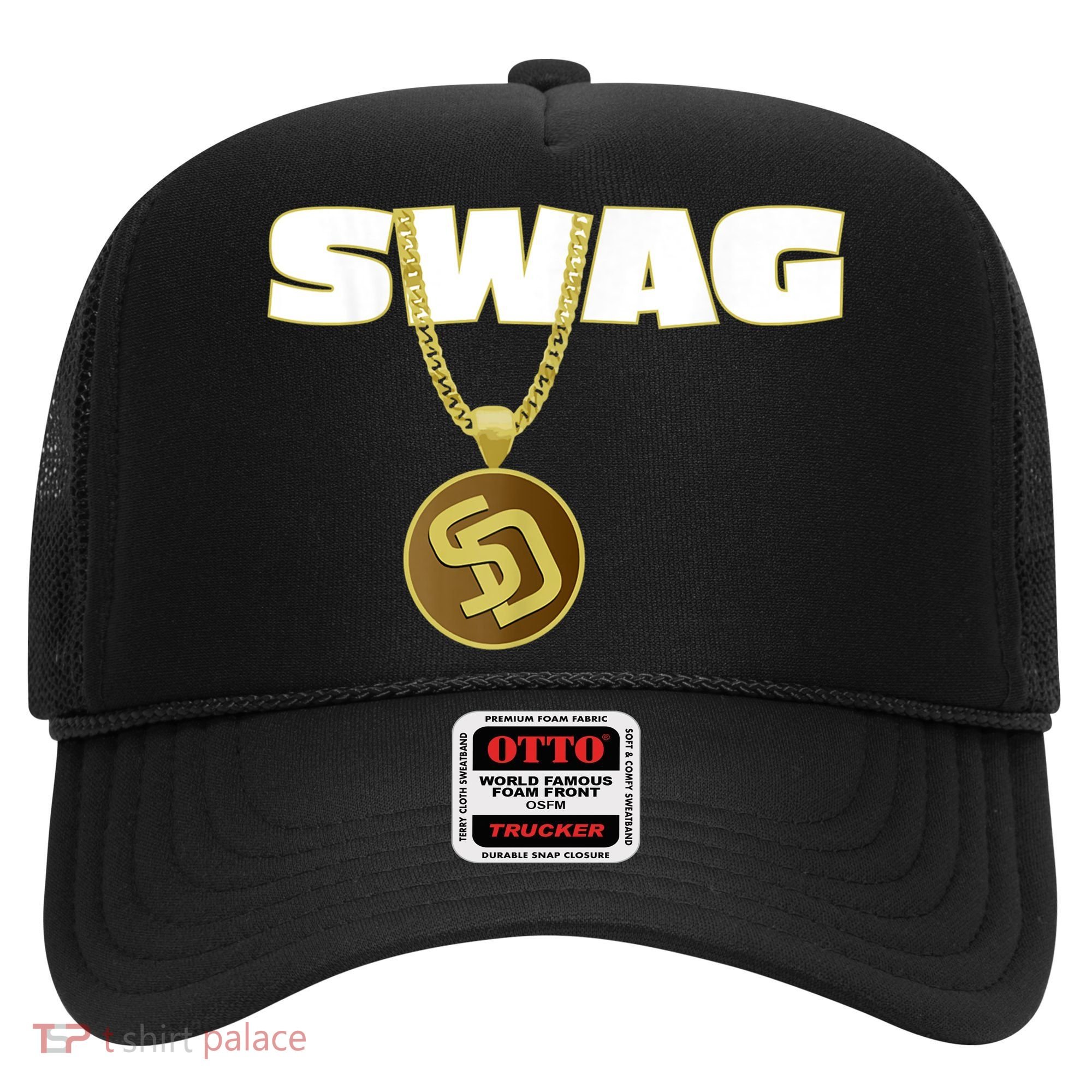 Mens Swags Chain San Diego SD Baseball Home Run Kids Boys Hat