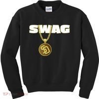 Mens Swags Chain San Diego SD Baseball Home Run Kids Boys Kids Sweatshirt thumb 0