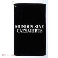 Mundus Sine Caesaribus Golf Towel thumb 0