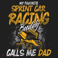 Mens Sprint Car Racing Buddy Dad Race Track Racer Beanie thumb 2