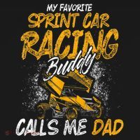 Mens Sprint Car Racing Buddy Dad Race Track Racer Women's Hoodie thumb 2