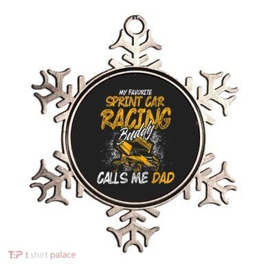Mens Sprint Car Racing Buddy Dad Race Track Racer Ornament
