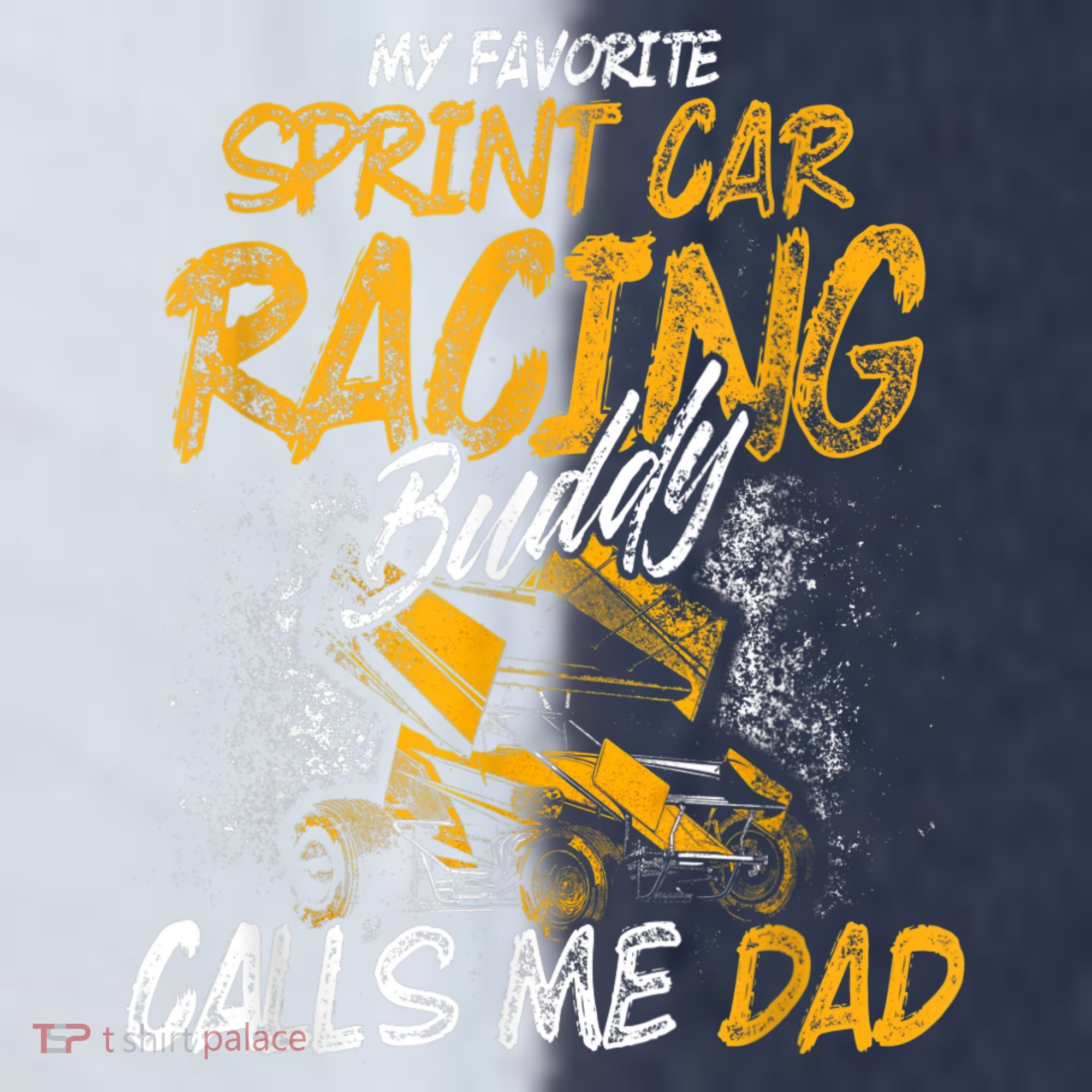 Mens Sprint Car Racing Buddy Dad Race Track Racer Sport-Tek Competitor United Soccer Jersey