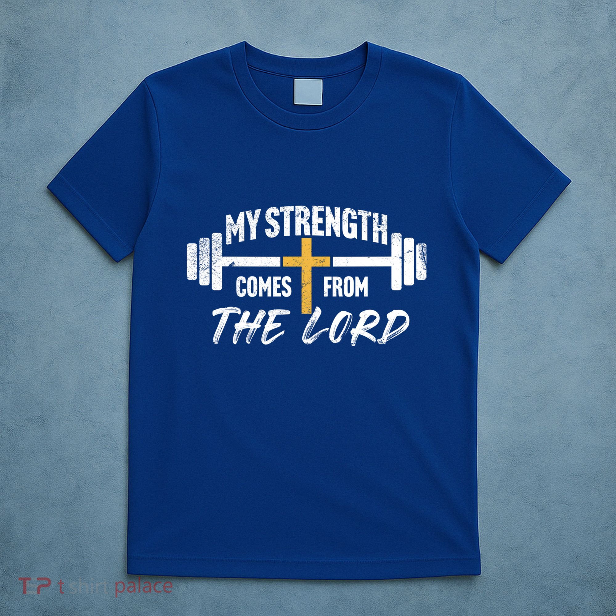 My Strength Christian Bible Verse Gym Workout Gift T-Shirt