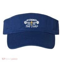 My Strength Christian Bible Verse Gym Workout Gift Visor thumb 0