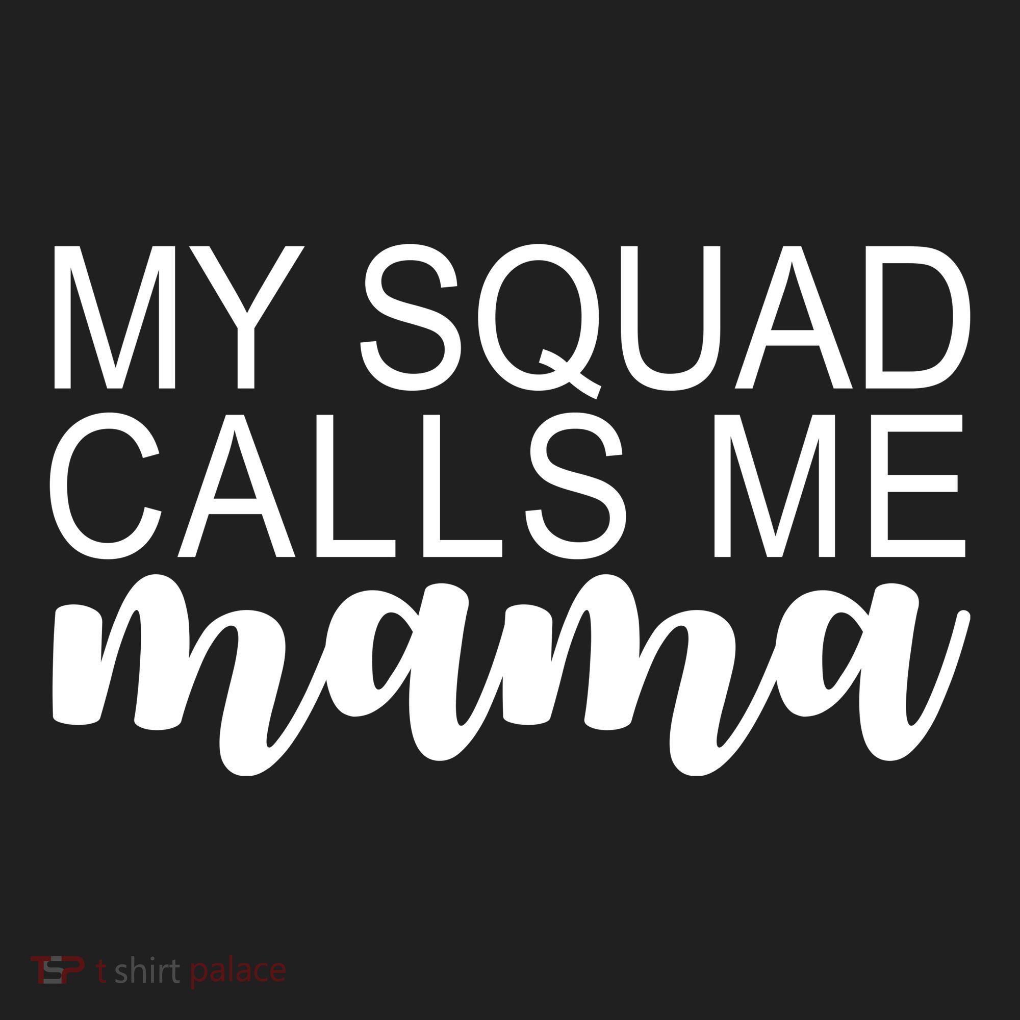 My Squad Calls Me Mama Cute Gift Beanie