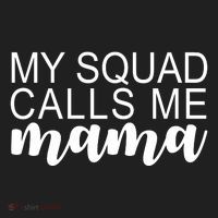 My Squad Calls Me Mama Cute Gift Golf Towel thumb 3