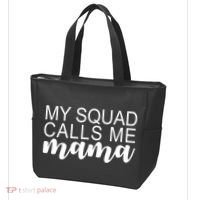 My Squad Calls Me Mama Cute Gift Tote Bag thumb 3