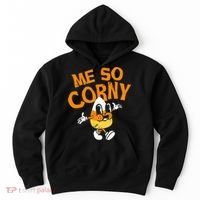 Me So Corny Candy Corn Funny Halloween Hoodie thumb 0