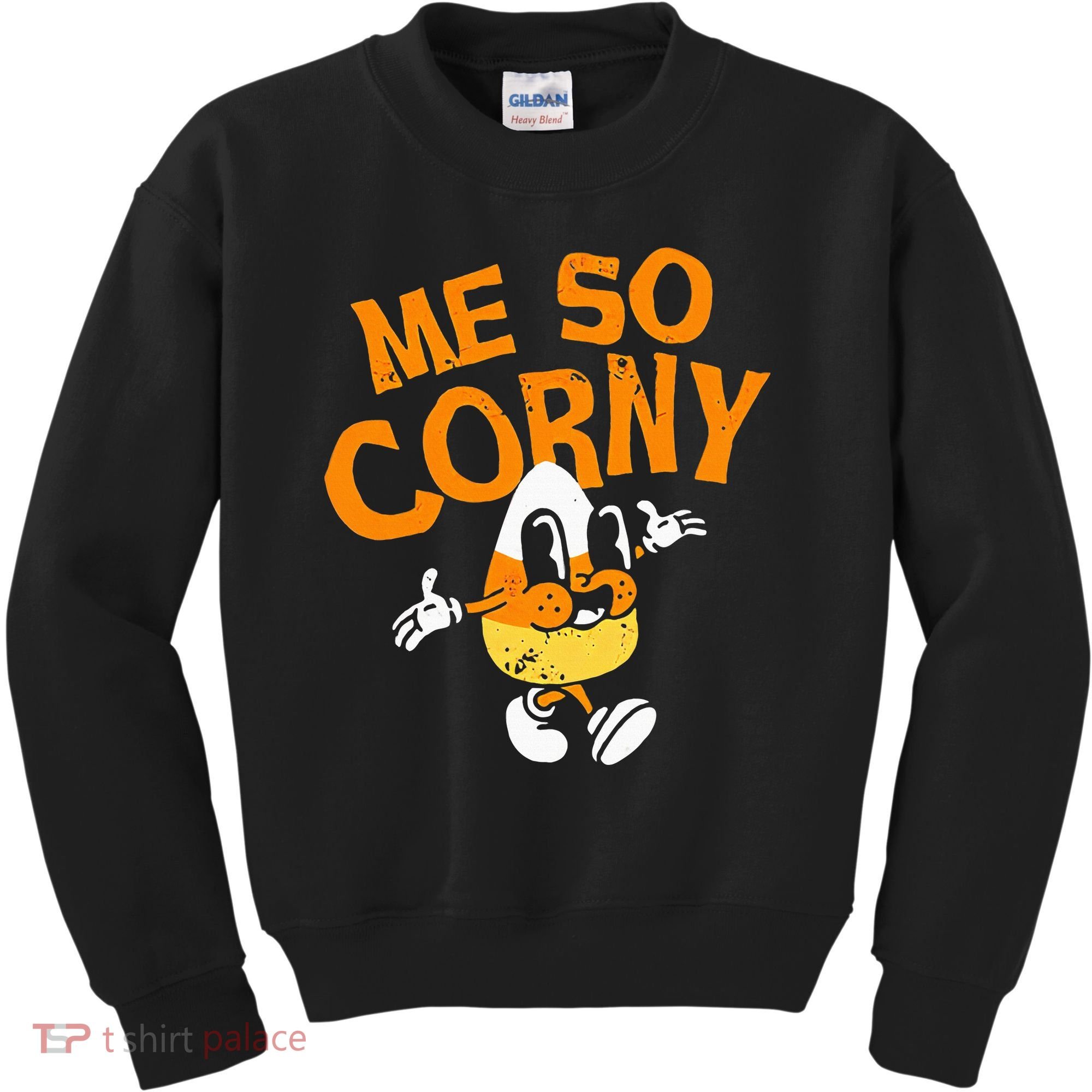 Me So Corny Candy Corn Funny Halloween Kids Sweatshirt