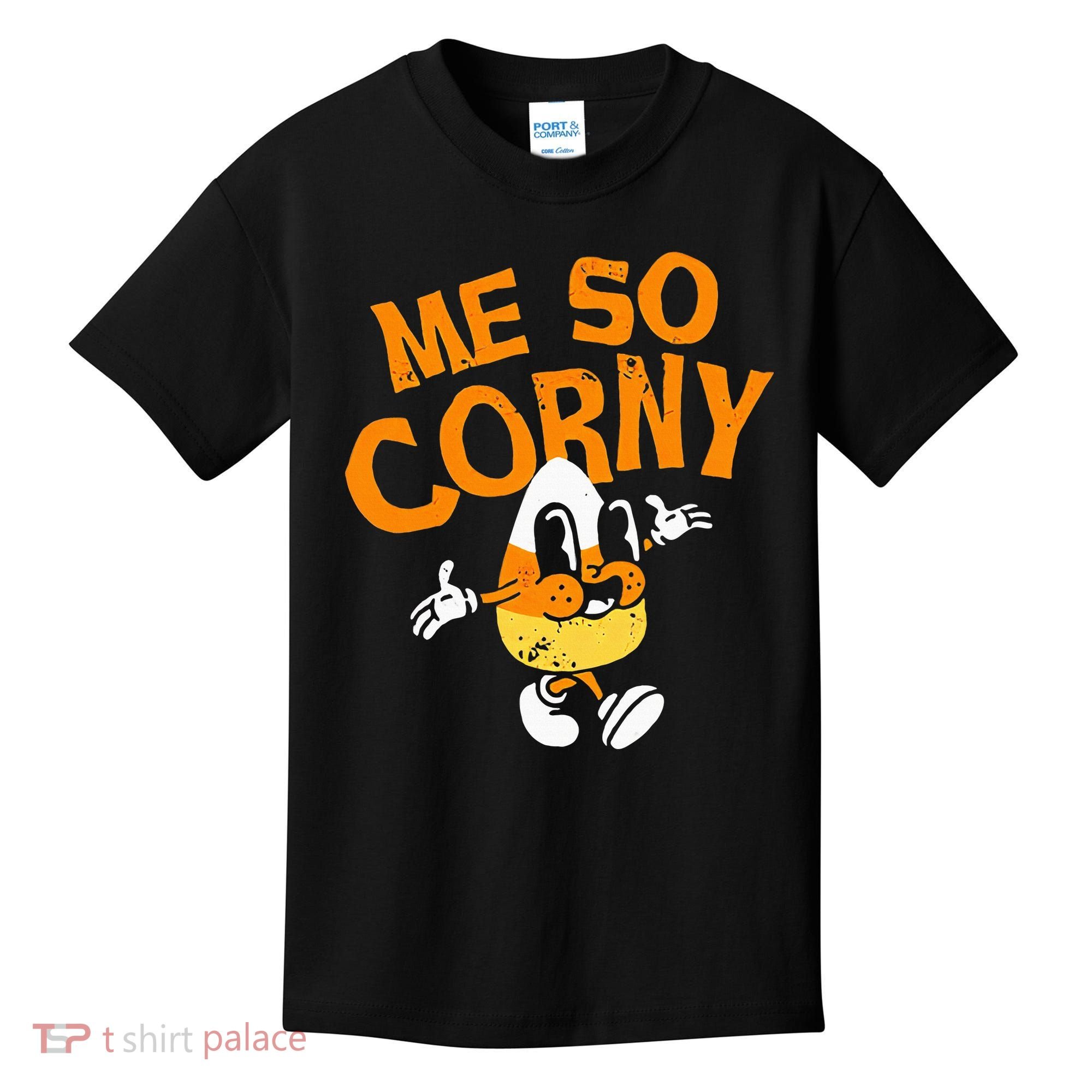 Me So Corny Candy Corn Funny Halloween Kids T-Shirt