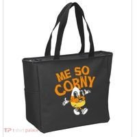 Me So Corny Candy Corn Funny Halloween Tote Bag thumb 2