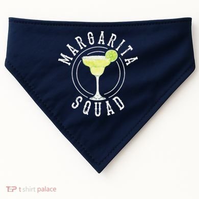 Margarita Squad Cute Tequila Fan Funny Cinco De Mayo Gift USA-Made Doggie Bandana