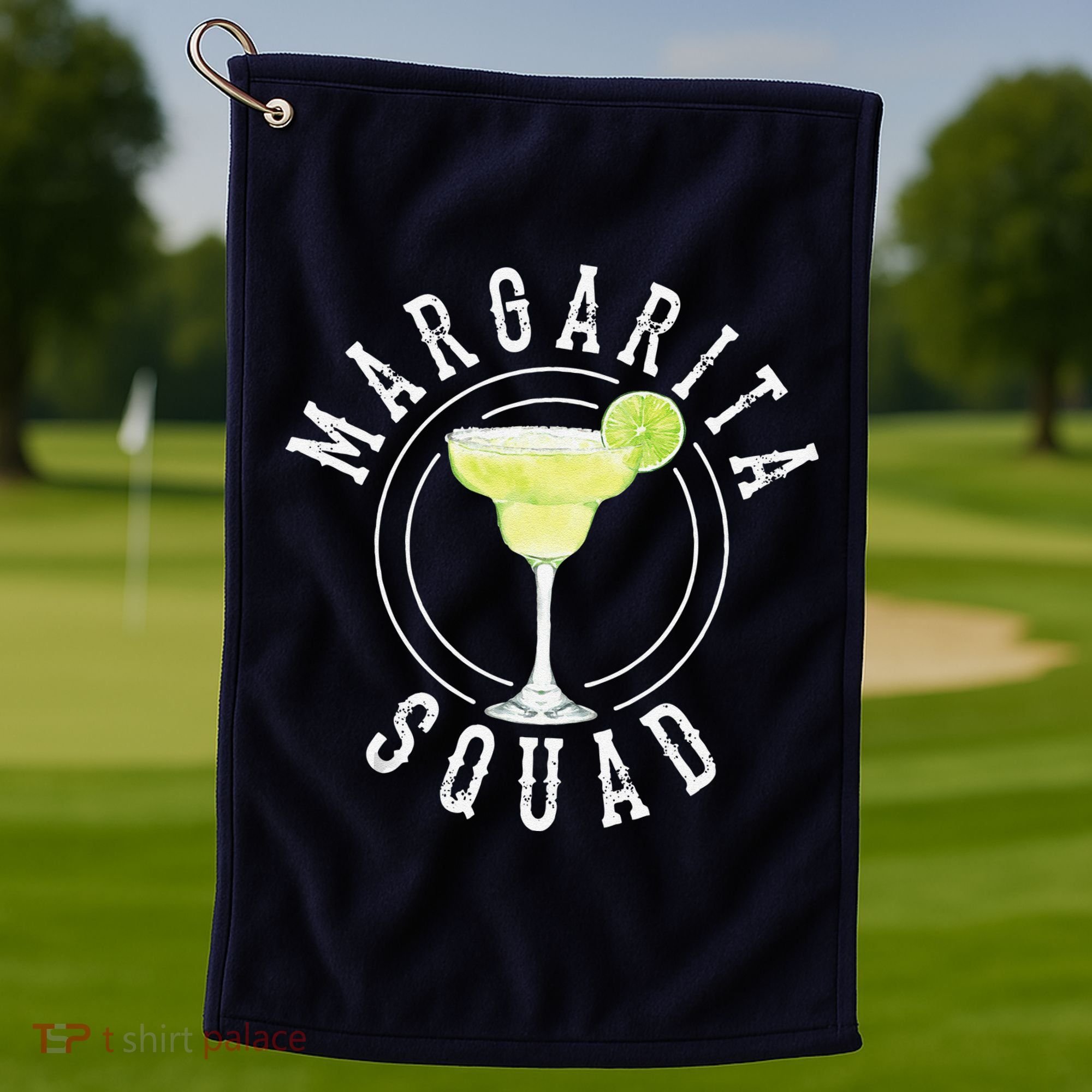Margarita Squad Cute Tequila Fan Funny Cinco De Mayo Gift Golf Towel