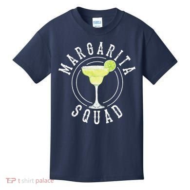 Margarita Squad Cute Tequila Fan Funny Cinco De Mayo Gift Kids T-Shirt